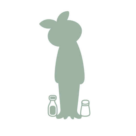 まだ見ぬもやしくんのシルエット